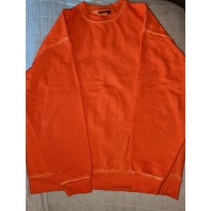 ASOS Orange Wax Colored Sweater